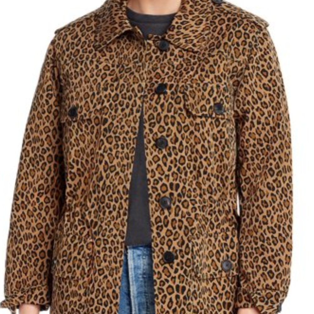 LINI Camilla Leopard Print Jacket